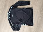 Hummel sportshirt voetbalshirt longsleeve maat M, Ophalen of Verzenden, Gedragen, Blauw, Voetbal