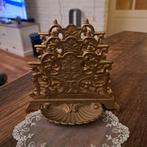 Koperen Bewerkte Brievenhouder 15x12 cm, Antiek en Kunst, Ophalen of Verzenden