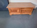 Houten Salontafel met Opbergruimte, Gebruikt, 100 tot 150 cm, 50 tot 100 cm, Landelijk