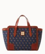Dooney & Bourke Schoudertas/Handtas, Ophalen of Verzenden, Zo goed als nieuw, Blauw