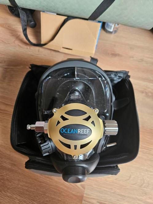 Ocean reef full face masker, Watersport en Boten, Duiken, Zo goed als nieuw, Trimvest of Wing, Ophalen