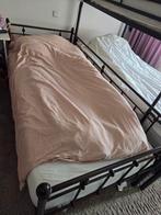 Mooi gietijzeren eenpersoons bed, Huis en Inrichting, Slaapkamer | Bedden, Ophalen, 90 cm, Eenpersoons, Zwart