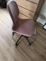 Langfjall bureau stoel roze ikea, Ophalen, Zo goed als nieuw, Roze