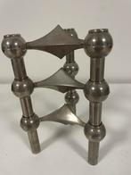 3BMF Stoff Nagel Kandelaars, Gebruikt, Ophalen of Verzenden, Metaal, Grijs