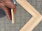 24 m2 eiken visgraat multivloer nieuw. 9x70 cm 11 dik, Parket, 2e hands product geen info bekend, Ophalen of Verzenden, 10 m² of meer