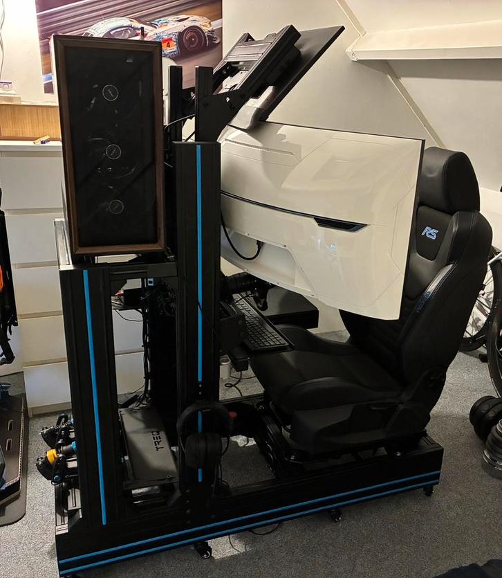 Complete Simracing rig, Computers en Software, Joysticks, Zo goed als nieuw, Ophalen