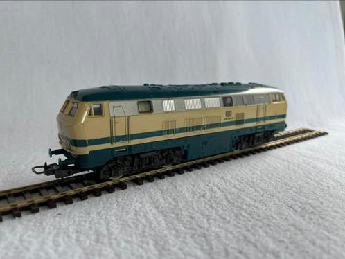 Lima 1630 DB dieselloc BR 218, Hobby en Vrije tijd, Modeltreinen | H0, Gebruikt, Locomotief, Gelijkstroom, Lima, Analoog, Ophalen of Verzenden