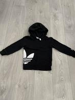 Adidas zwarte hoodie, Kinderen en Baby's, Kinderkleding | Maat 116, Jongen of Meisje, Ophalen of Verzenden, Zo goed als nieuw