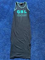 Jurk zwart lang maat 128-134, Kinderen en Baby's, Kinderkleding | Maat 128, Ophalen of Verzenden, Zo goed als nieuw, Meisje, Jurk of Rok