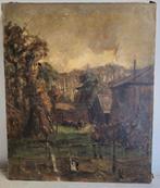 David Schulman, Landschap Laren, Larense School, Antiek en Kunst, Kunst | Schilderijen | Klassiek, Ophalen of Verzenden