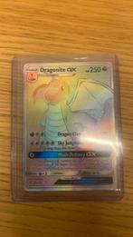 Dragonite GX #248 rainbow ungraded, Ophalen of Verzenden, Zo goed als nieuw, Losse kaart