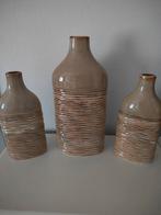 Vazen set, Overige kleuren, Ophalen of Verzenden, Minder dan 50 cm, Glas