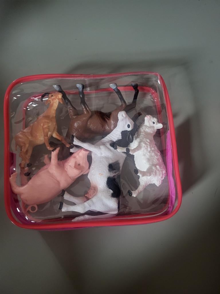 Plastic dieren, Ophalen of Verzenden, Zo goed als nieuw