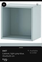 IKEA EKET Cabinet, light grey-blue, 35x25x35 cm, 4 st, Huis en Inrichting, Ophalen, Gebruikt, Eikenhout, Minder dan 150 cm