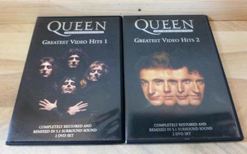 Queen - The DVD Collection: Greatest Video Hits 1 en 2 beschikbaar voor biedingen