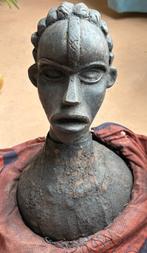 Hoofdtooi met houten hoofd, Bete volk, Nigeria, Ophalen of Verzenden