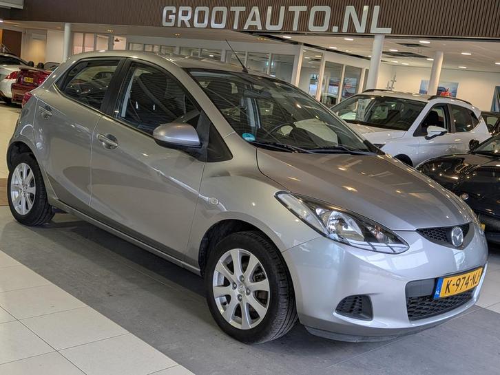 Mazda 2 1.3 XS Airco, Stuurbekrachtiging (bj 2009), Auto's, Mazda, Bedrijf, Te koop, ABS, Airbags, Airconditioning, Centrale vergrendeling