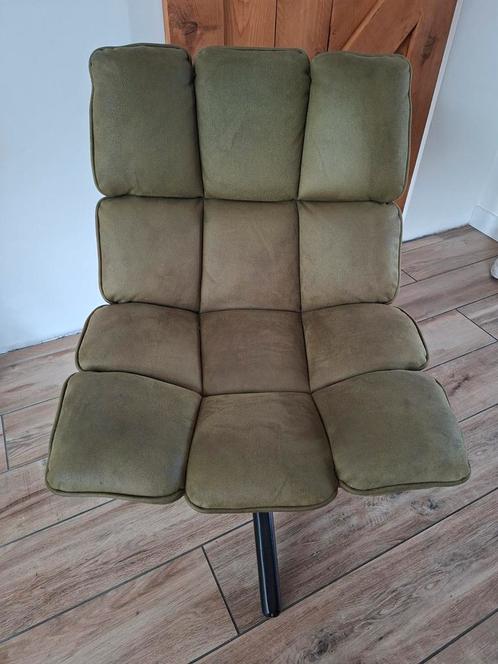 draai fauteuil Daan groen 2 stuks, Huis en Inrichting, Stoelen, Gebruikt, Twee, Overige kleuren, Ophalen