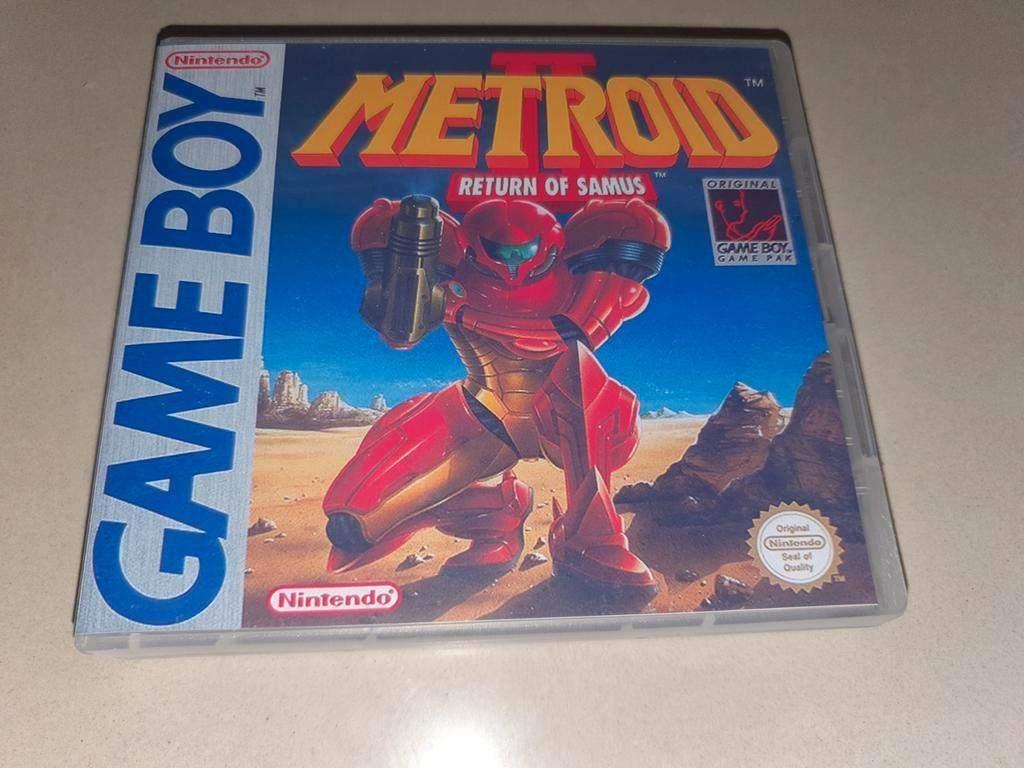 Metroid II Return of Samus Game Boy GB Game Case, Spelcomputers en Games, Games | Nintendo Game Boy, Zo goed als nieuw, Avontuur en Actie