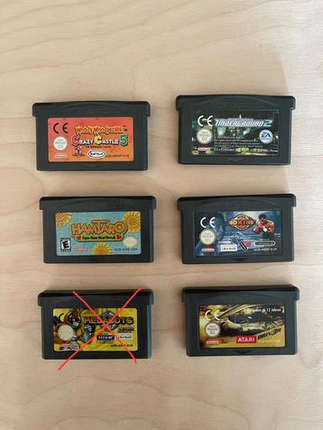 Gameboy Advance games beschikbaar voor biedingen