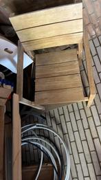 Houten tuin stoel, Tuin en Terras, Ophalen, Zo goed als nieuw, Hout