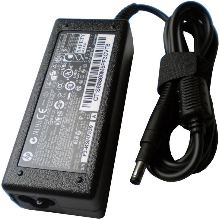 Originele HP lader 65 Watt laptop oplader adapter, Computers en Software, Laptop-opladers, Zo goed als nieuw, Ophalen of Verzenden