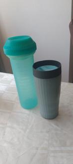 Shake beker en thermosbeker tupperware samen €15, Huis en Inrichting, Keuken | Tupperware, Ophalen of Verzenden, Gebruikt