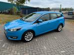 Ford focus ecoboost ‘titanium’ 2016, Auto's, Ford, Blauw, Handgeschakeld, 1216 kg, 3 cilinders