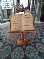 Houten Bijbel standaard met Psalm 46:2., Ophalen of Verzenden