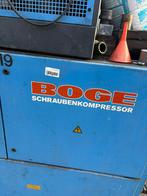 Boge schroefcompressor 3 delig !!, Doe-het-zelf en Verbouw, 100 liter of meer, Ophalen, Zo goed als nieuw