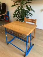 Schoolbureautje met stoel, Kinderen en Baby's, Ophalen, Gebruikt, Tafel(s) en Stoel(en)