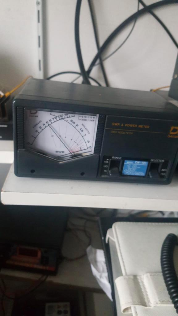 Daiwa CN-101 SWR & Power Meter, Telecommunicatie, Zenders en Ontvangers, Zo goed als nieuw, Ophalen of Verzenden