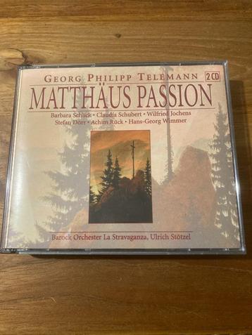 Georg Philipp Telemann - Matthaus Passion (2cd / Ulrich Stot beschikbaar voor biedingen