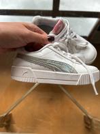 Witte kindersneakers maat 29 / 17,5 cm – in goede staat, Gebruikt, Meisje, Puma, Schoenen