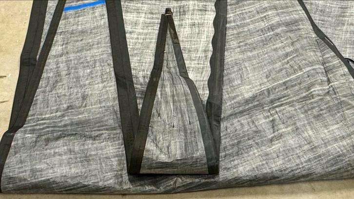 HA Fok Carbon Lite Skin - 23,7 m2, Watersport en Boten, Zeilen en Zeiltoebehoren, Gebruikt, Genua of Fok, 15 tot 30 m², 6 meter of meer