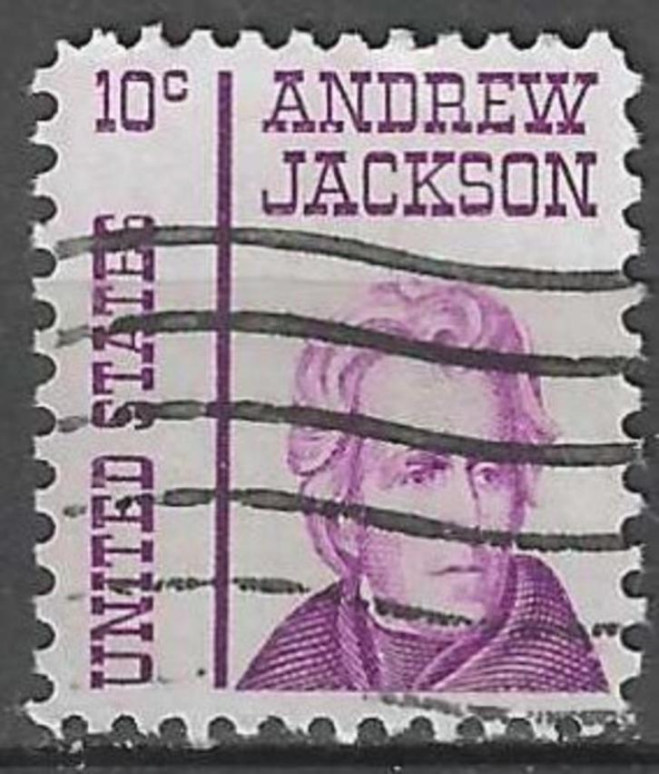 USA 1967/1968 - Yvert 819 - Andrew Jackson  (ST), Postzegels en Munten, Postzegels | Amerika, Noord-Amerika, Verzenden