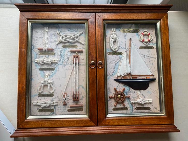 25e Ronde om Texel Sleutelkastje, Huis en Inrichting, Woonaccessoires | Wanddecoraties, Gebruikt, Ophalen