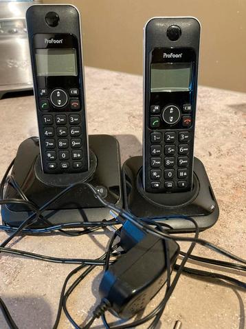 Profoon Draadloze Telefoons - Set van 2 beschikbaar voor biedingen