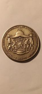 Herdenkingsmunt Beatrix 31 Januari 1938, Ophalen of Verzenden, Brons, Nederland