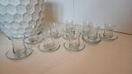 10 PASABAHCE - TURKSE THEE GLAASJES MET SCHOTEL, Ophalen, Glas of Glazen, Overige stijlen, Glas