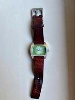 Diesel horloge groen DZ-2064 05bar water resistant, Ophalen of Verzenden, Staal, Overige merken