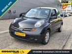 Nissan Micra 1.2 Visia Elektr. Pakket Nieuwe APK, Voorwielaandrijving, Gebruikt, 4 cilinders, Zwart