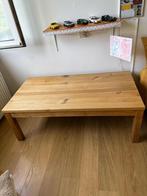Salontafel, massief hout, Huis en Inrichting, Tafels | Salontafels, Ophalen, 100 tot 150 cm, 50 tot 100 cm, Zo goed als nieuw
