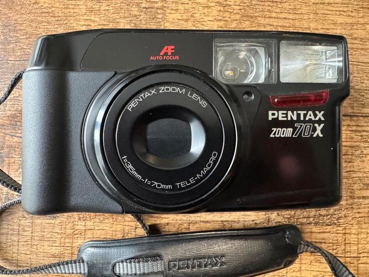 Pentax Zoom 70-X - Analog Point & Shoot, Audio, Tv en Foto, Fotocamera's Analoog, Gebruikt, Compact, Pentax, Ophalen of Verzenden