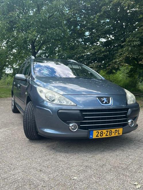 Peugeot 307 2.0 16V SW 2007 Grijs, Auto's, Peugeot, Bedrijf, ABS, Adaptive Cruise Control, Airbags, Airconditioning, Alarm, Centrale vergrendeling