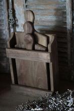 Houten broodplanken in handige houder, Huis en Inrichting, Woonaccessoires | Overige, Www.jufbrocante.nl, Www.jufbrocante.nl, Nieuw