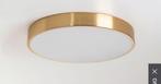 Moderne LED-plafondlamp van goud, Ophalen of Verzenden, Nieuw
