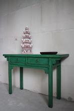 Bohemian Style Wandtafel Unieke Kleurrijke Sidetable Chinees, Metaal, 100 tot 150 cm, Bohemian Uniek Landelijk Chinees Kleurrijk Vintage Style Werelds