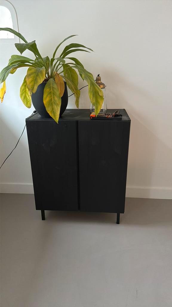 Zwarte Ivar kast IKEA. 50cm diep, Huis en Inrichting, Kasten | Stellingkasten, Zo goed als nieuw, Ophalen