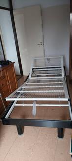 eenpersoonsbed 90 cm bij 220 cm, Ophalen, Verstelbaar, 90 cm, Eenpersoons